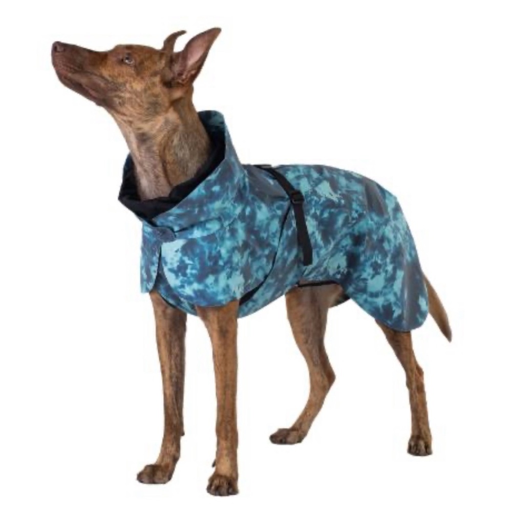 PAIKKA Visibility Lite Petrol Dye Raincoat Size 35 🐕